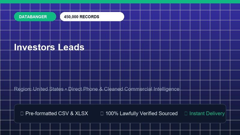 Investors Leads